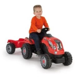 Smoby Tracteur Farmer Xl Avec Remorque