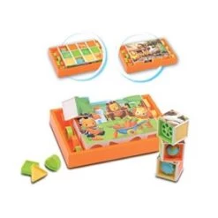 Smoby Jouet à Empiler: Cubes Cotoons Animaux