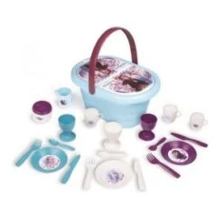 Smoby La Reine Des Neiges 2 - Panier Pique Nique 21 Accessoires