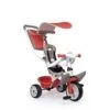 Smoby Tricycle évolutif Enfant Baby Balade Rouge