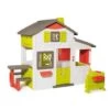 Smoby Maison Neo Friends House - Cabane De Jardin Enfant - Personnalisable Avec Accessoires - Sonnette Incluse - 810203