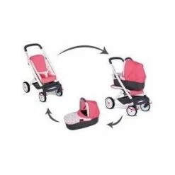 Smoby Poussette 3 En 1 Bébé Confort