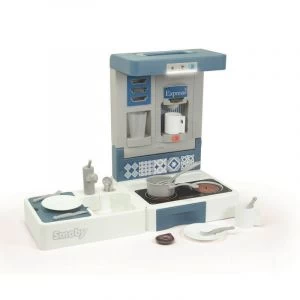 Smoby Cuisine - Cook & Go Pliable - Bleu, Gris Et Blanc 1 Smoby Cuisine - Cook & Go Pliable - Bleu, Gris Et Blanc