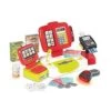 Smoby 350102 - Caisse Enregistreuse Electronique - Accessoires Inclus - Effets Sonores Et Lumineux