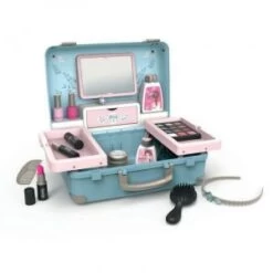 Smoby My Beauty Vanity - Valise Beauté Pour Enfant - Coiffure + Onglerie + Maquillage - 13 Accessoires