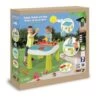 Smoby Table Eau-Jeu Plein Air Enfant-2 Amovibles + Couvercles-Accessoires De Plage-840110 Bac A Sable, 840110, Beige