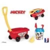 Smoby Mickey Chariot De Plage Garni