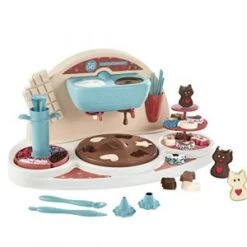 Smoby Chef - Chocolate Factory - Atelier Chocolat + Livre De Recettes - Atelier De Cuisine Enfant - Nombreux Accessoires - Dès 5 Ans - 312116