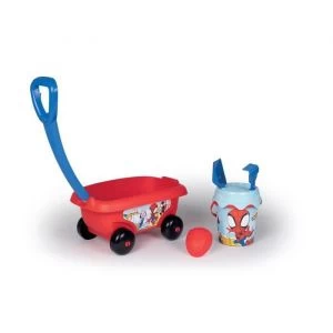 Smoby SPIDEY CHARIOT DE PLAGE GARNI 1 Smoby SPIDEY CHARIOT DE PLAGE GARNI